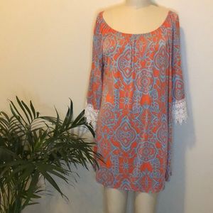 Off the Shoulder Tunic Dress